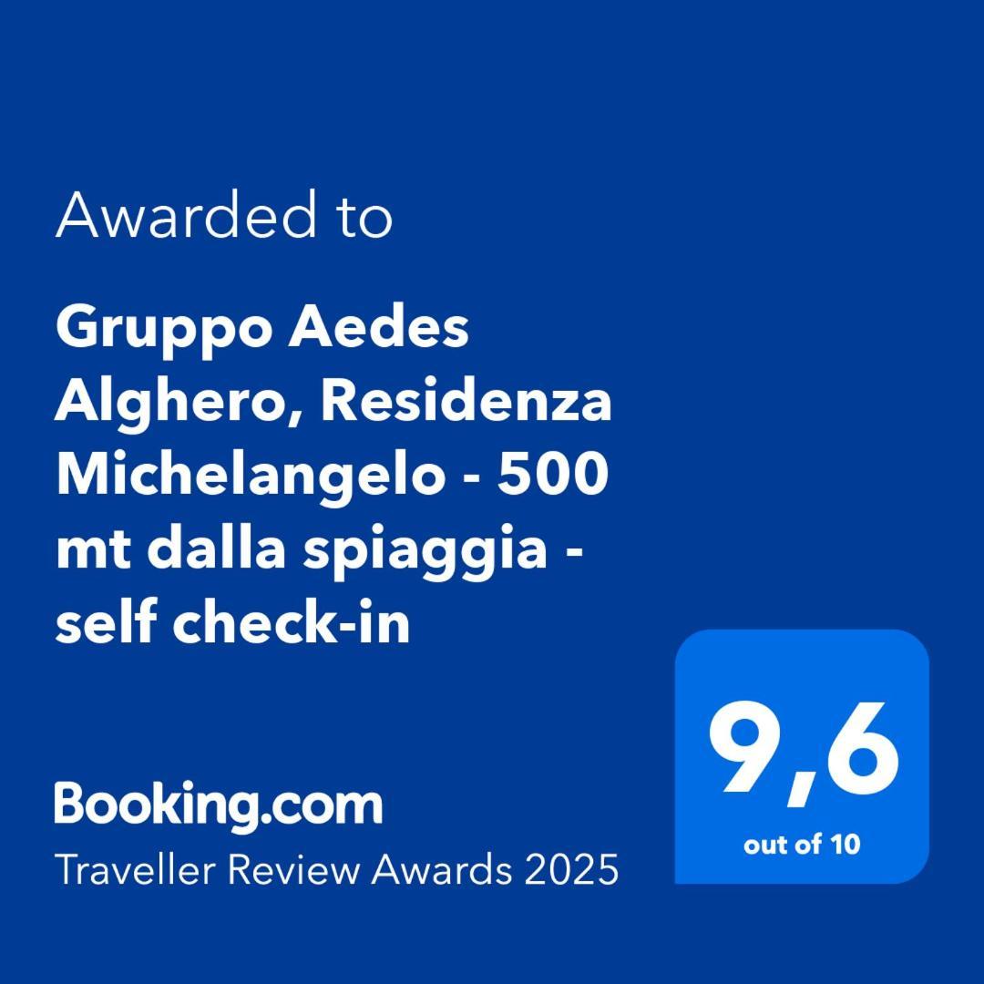 Gruppo Aedes Alghero, Residenza Michelangelo - 500 Mt Dalla Spiaggia Luaran gambar